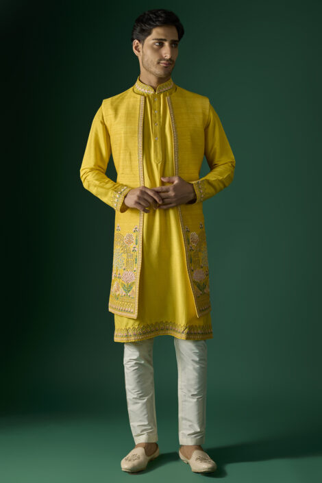 Yellow Silk Indowesterm Set