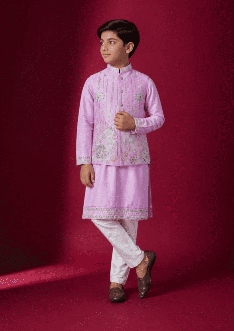 Bundi with Kurta and Pants